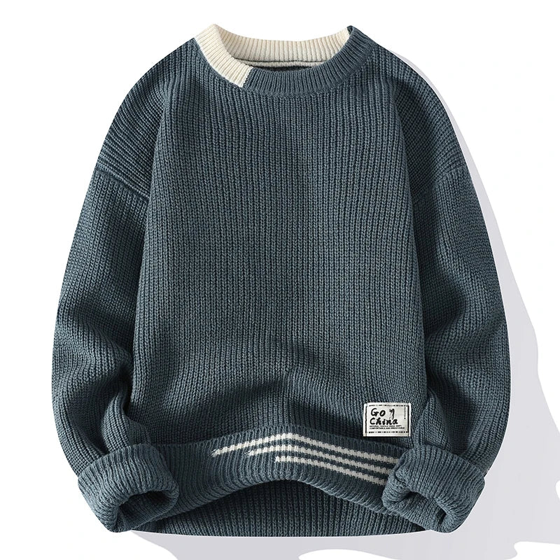 Valden Colorblock Knit Sweater