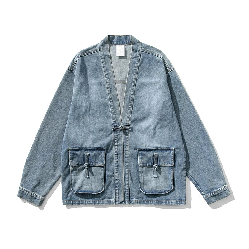 Valdeno Denim Kimono Jacket