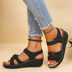 Calina Wedge Sandals