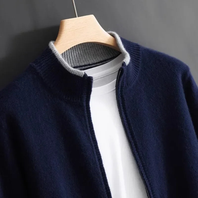 Altobardi Cashmere Zip-Up