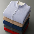 Florence Cashmere Zip Cardigan