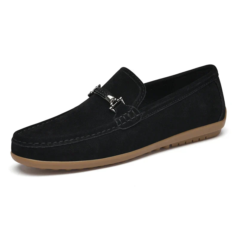 Averno SoftWeave Suede Loafers
