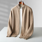 Florence Cashmere Zip Cardigan