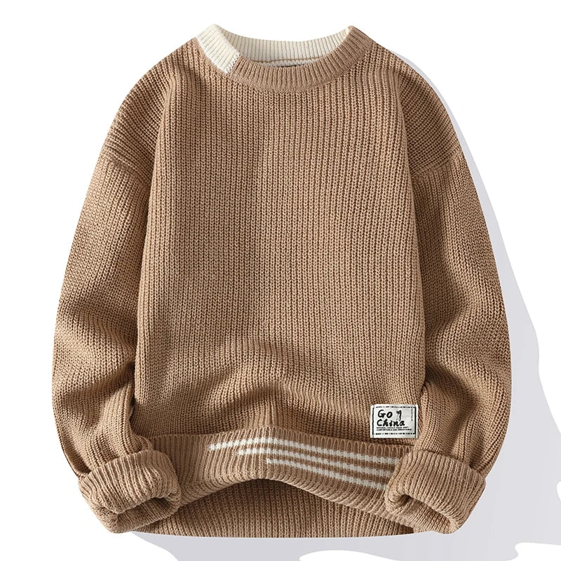 Valden Colorblock Knit Sweater