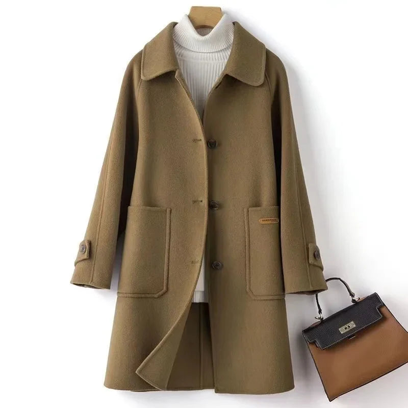 Victoria Cashmere-Blend Coat