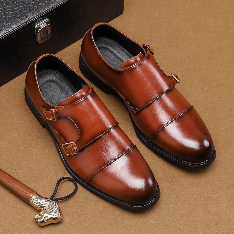 Stratmere Dual-Strap Dress Shoes
