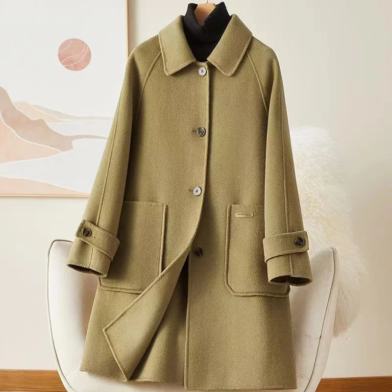 Victoria Cashmere-Blend Coat