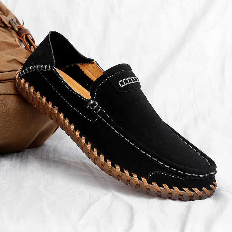 Alvario SoftStep Suede Loafers