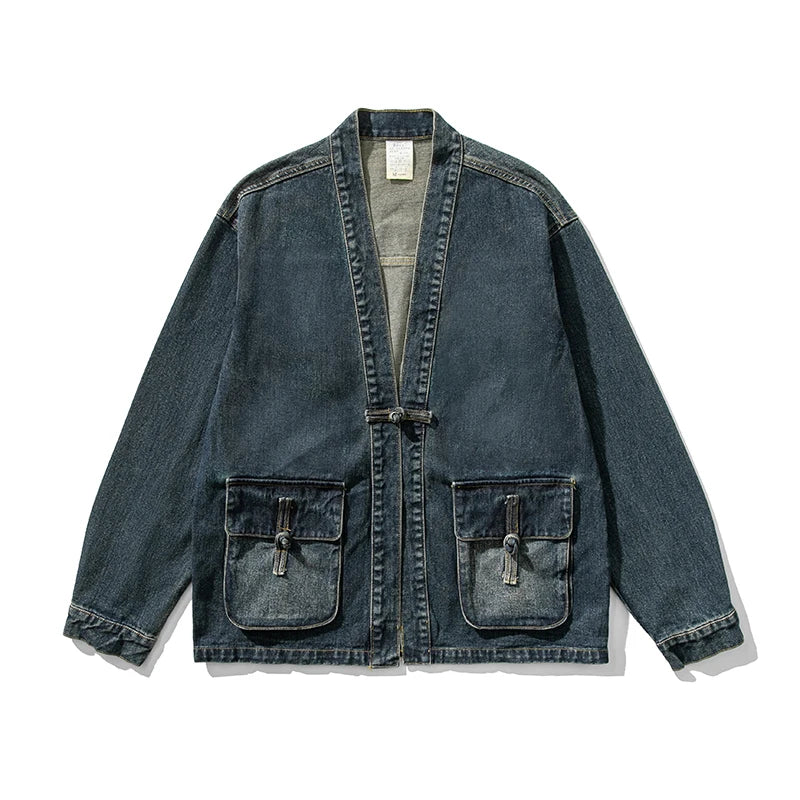 Valdeno Denim Kimono Jacket