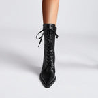 Santorini Fashion Lace-Up Boots