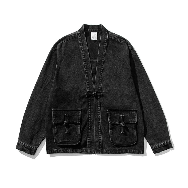 Valdeno Denim Kimono Jacket