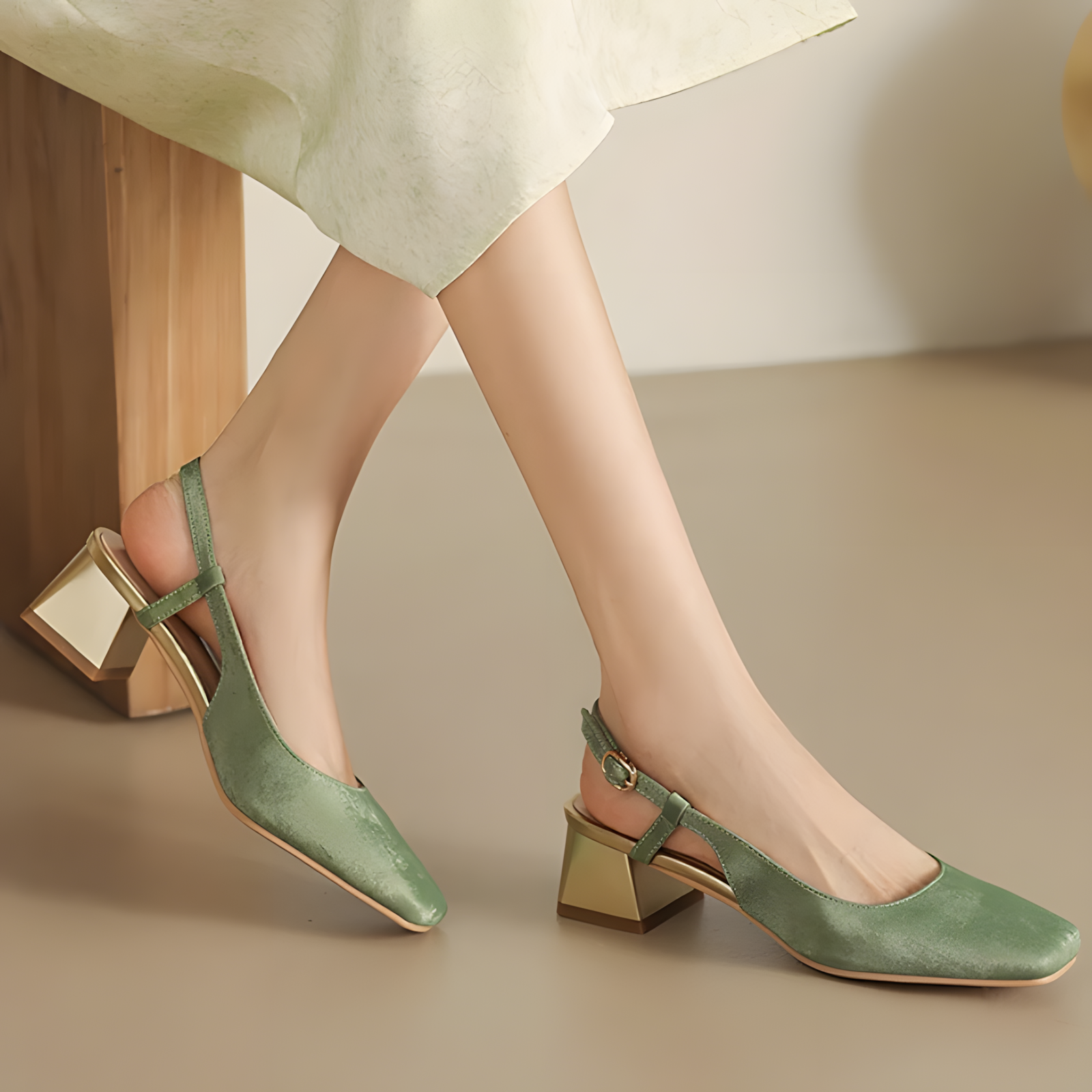 Siena Block Heels