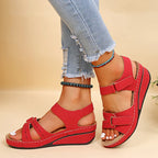 Calina Wedge Sandals