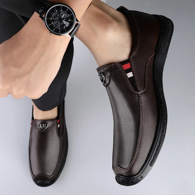 Marvello SoftStride Leather Loafers