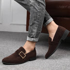 Milano Suede Buckle Loafers