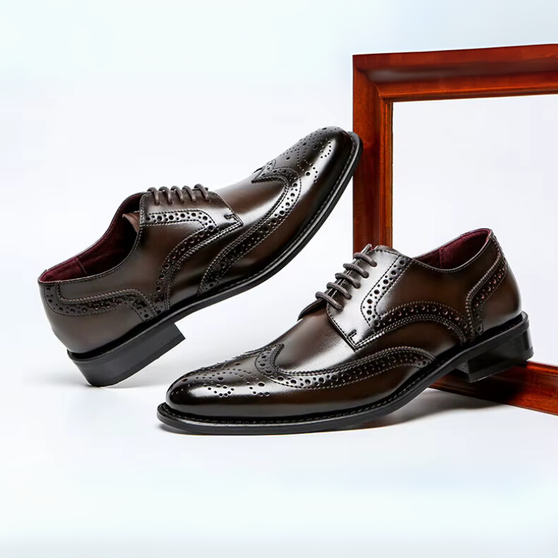 Ravenhurst Polished Wingtip Brogues