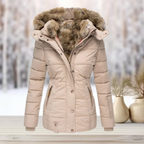 Melisa Hayes Luxe Fur-Lined Puffer Jacket