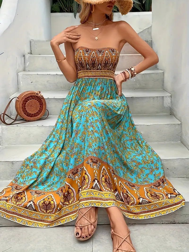 Boho Breeze Maxi Dress