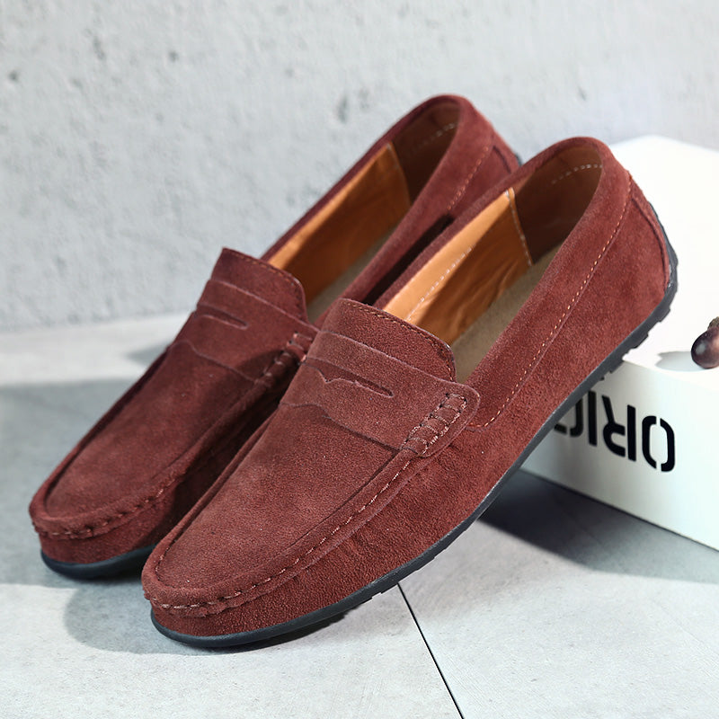 Italian Suede Loafers