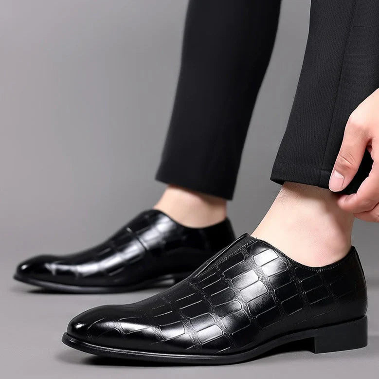 Trento Polished Leather Loafers