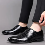 Trento Polished Leather Loafers