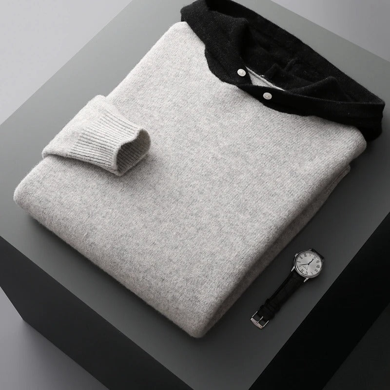 Valletta Merino Wool Hoodie - Sydney Thomas