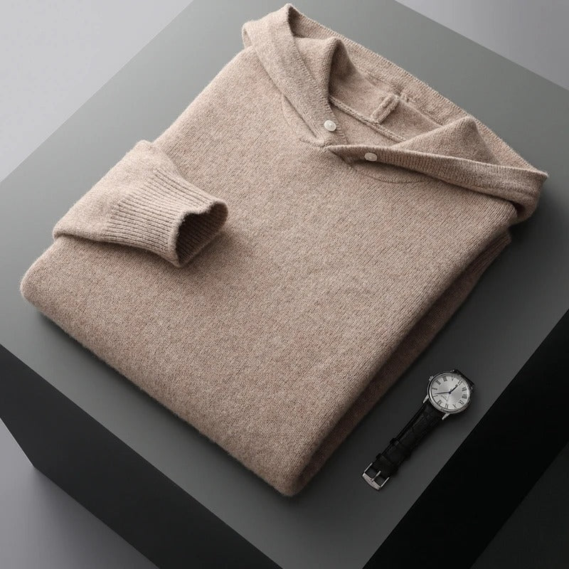 Valletta Merino Wool Hoodie - Sydney Thomas