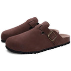 Celano Suede Cork Slippers