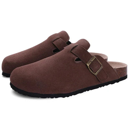Celano Suede Cork Slippers