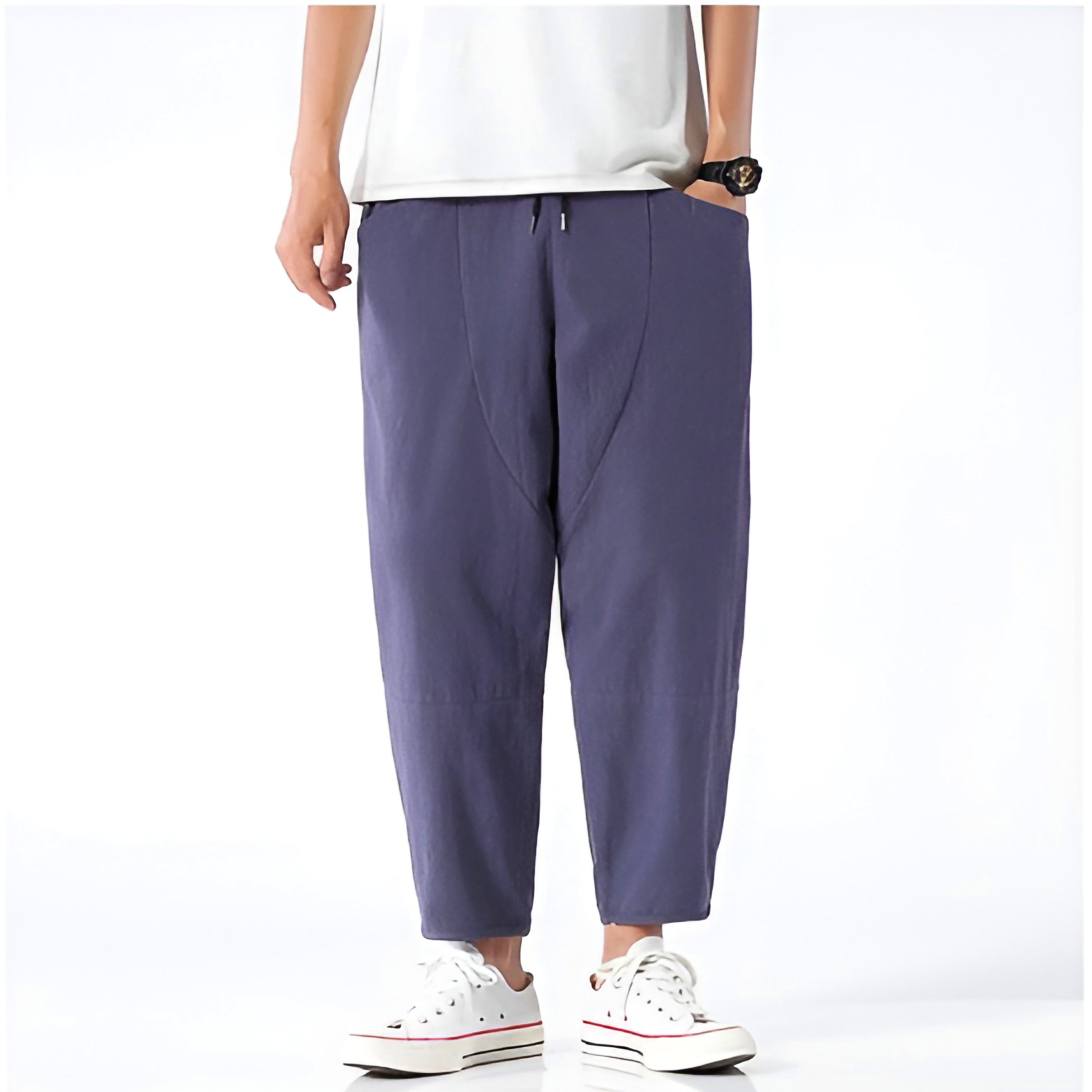 Verano Cropped Linen Pants