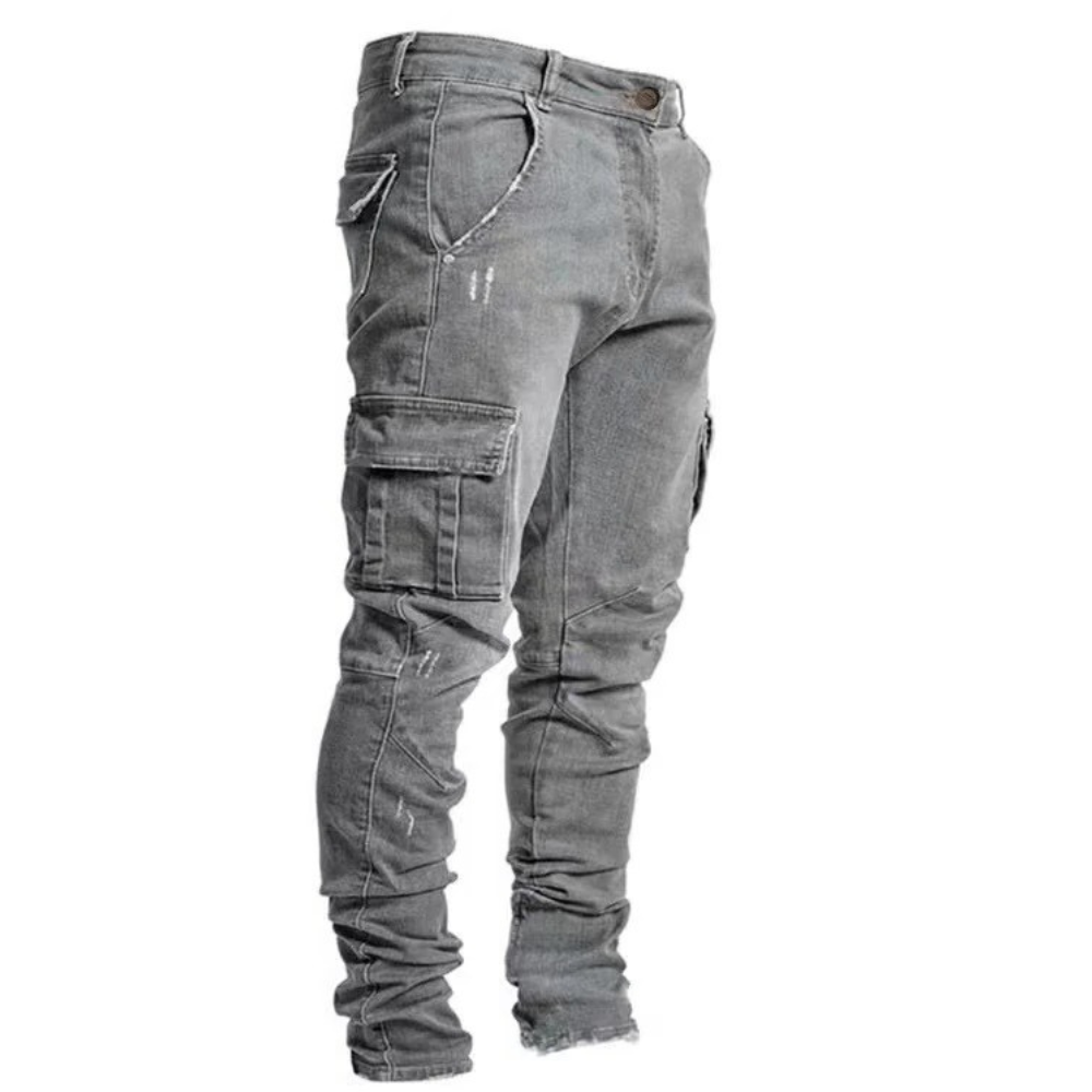 Leander Cargo Denim Jeans